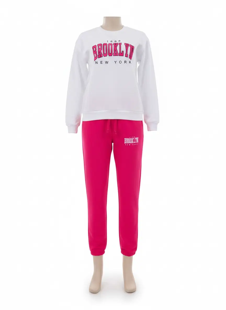 Brooklyn Graphic Hoodie and Trouser Set