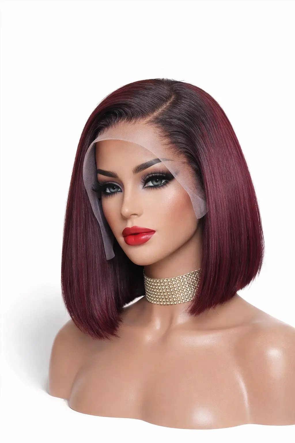 Brand New 8 Inch Glueless Frontal Bob Wig