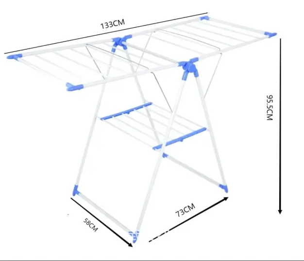 Home Clothes Stand - Washing Line - Foldable Dryer