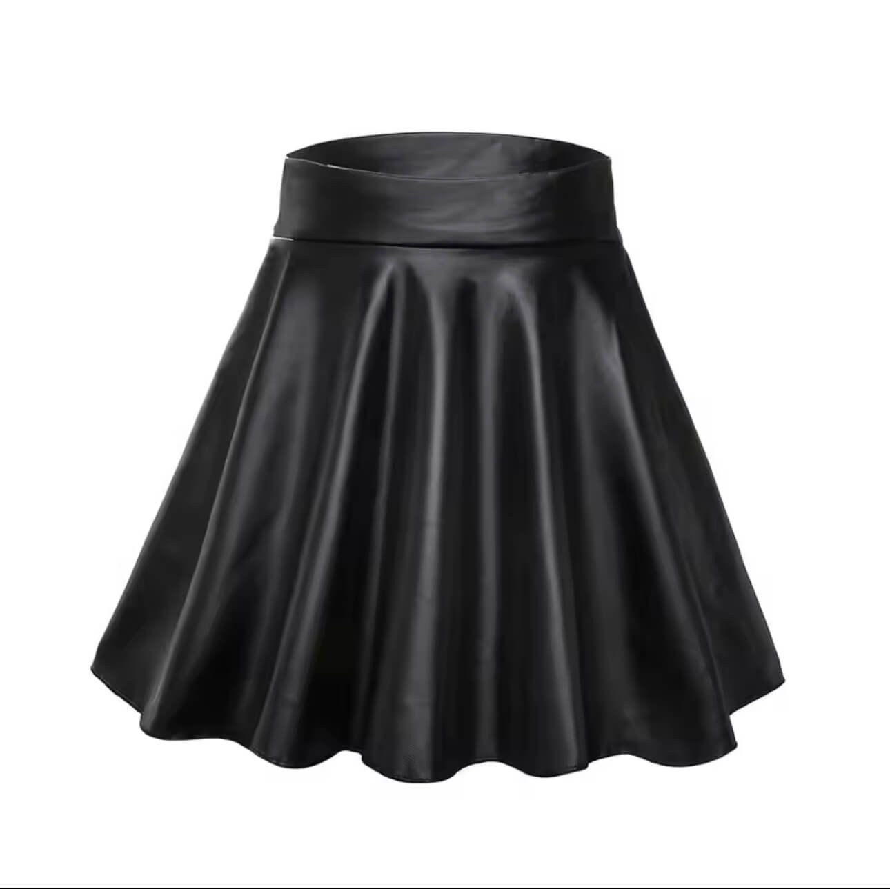 High Waist Minin short Skirt Women Faux leather Skirts